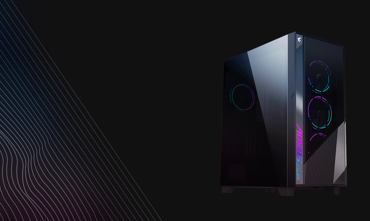 AORUS C500 GLASS Gaming Case